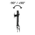 hama 95830 fullmotion monitor arm for 2 screens 26 2 arms black extra photo 1