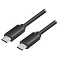 logilink cu0129 usb 32 gen2 type c cable c m to usb c m pd 4k 60 hz 1m black extra photo 1