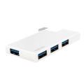 logilink ua0303 4 port rotatable usb 30 hub silver extra photo 3