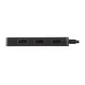 hama 12324 slim 1 4 bus powered usb 20 hub black extra photo 1