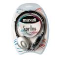 maxell super thin headphones silver extra photo 2