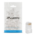 lanberg rj 45 utp cat5e plug 8p8c 100pcs extra photo 1