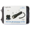 logilink led004 ultra bright led 800 lumens rechargeable flashlight extra photo 3