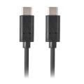 lanberg cable usb c 20 m m 18m black extra photo 1