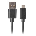 lanberg cable usb c 20 m am 3m black extra photo 1