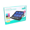omega laptop cooler pad coolwave 6xfans black extra photo 2