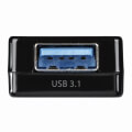 hama 135752 pocket 1 3 usb type c hub 1 x usb a 31 2 x usb a 20 extra photo 1