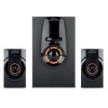 media tech zorkon 21 bt mt3331 3 channels speaker set with bluetooth and remote control extra photo 1