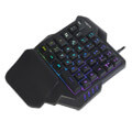 logilink id0181 illuminated one hand gaming keyboard black extra photo 2