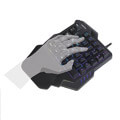 logilink id0181 illuminated one hand gaming keyboard black extra photo 3