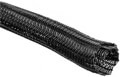 lanberg 19mm cable sleeve self closing 2m black extra photo 1