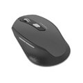 natec nmy 1423 siskin silent 2400dpi wireless mouse black grey extra photo 2