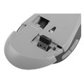 natec nmy 1423 siskin silent 2400dpi wireless mouse black grey extra photo 3