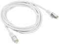 lanberg patchcord cat5e 2m white extra photo 1