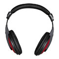 hama 184012 basic4music hk 5618 stereo headphones black red extra photo 1