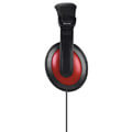 hama 184012 basic4music hk 5618 stereo headphones black red extra photo 2