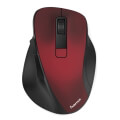 hama 182634 mw 500 optical 6 button wireless mouse red black extra photo 1