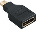 hama 54548 mini displayport to displayport adapter extra photo 1