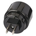 brennenstuhl 1508450 travel plug euro countured plug usajapan extra photo 1