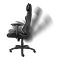 genesis nfg 1533 nitro 440 gaming chair black grey extra photo 2