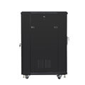 lanberg free standing rack 19 22u 600x800mm flat pack black extra photo 2