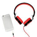 logilink hs0049rd foldable stereo headphone red extra photo 2