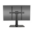 hama 108788 fullmotion tv stand 65 black extra photo 3