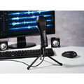 hama 139907 mic usb stream microphone for pc and notebook extra photo 2