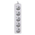 sonora psw500 power strip with 5 sockets 15m white extra photo 1