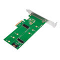 logilink pc0083 dual m2 pcie adapter for sata and pcie sata ssd extra photo 2