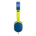 hama 177013 kids on ear stereo headphones blue green extra photo 2