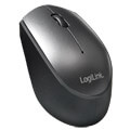 logilink id0160 wireless optical usb c mouse 24 ghz black extra photo 1