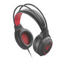 genesis nsg 1578 radon 300 virtual 71 gaming headset black red extra photo 3