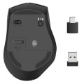 hama 182616 dual mode optical 6 button wireless mouse mw 600 with usb c usb a black extra photo 1