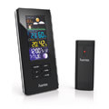 hama 186312 electronic weather station hama color edge black extra photo 1