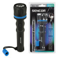 sencor sll 10 rubber flashlight 2xaa blue extra photo 2