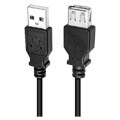 logilink cu0012b usb 20 extension cable male female 5m black extra photo 1