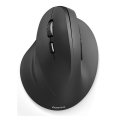 hama 182697 emw 500l vertical ergonomic left handed wireless mouse 6 buttons black extra photo 2