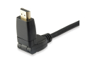 equip 119363 high speed hdmi 20 4k cable with ethernet m m 3m swivel black extra photo 2