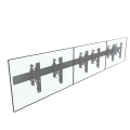 equip 650355 modular push in pop out tv wall mount 1x30kg 32  65  extra photo 3