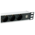 equip 333315 7 outlet power distribution unit with usb extra photo 1