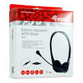 equip 245304 stereo headset with mute extra photo 3