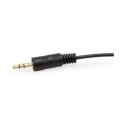 equip 147084 35mm male to male stereo audio cable angled extra photo 2