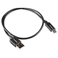 lanberg usb cm usb am 20 cable 1m black box qc 30 extra photo 2