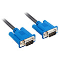 lanberg vga m m cable 5m dual shielded ferrite core black extra photo 1