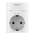 hama 223321 overvoltage protection adapter white extra photo 1