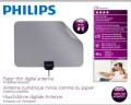 philips sdv5231 12 paper thin indoor antenna 48db hdtv uhf tv extra photo 1