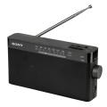 sony icf 306 portable am fm radio black extra photo 2