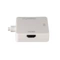 hama 53245 3 in 1 mini displayport adapter for dvi displayport hdmi extra photo 3