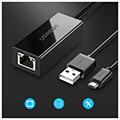 ugreen micro usb 20 to 1 fast ethernet black 30985 extra photo 1